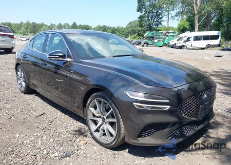 2025 Genesis G70 2.5T Rwd from USA, damaged, VIN KMTG34SC7SU145845